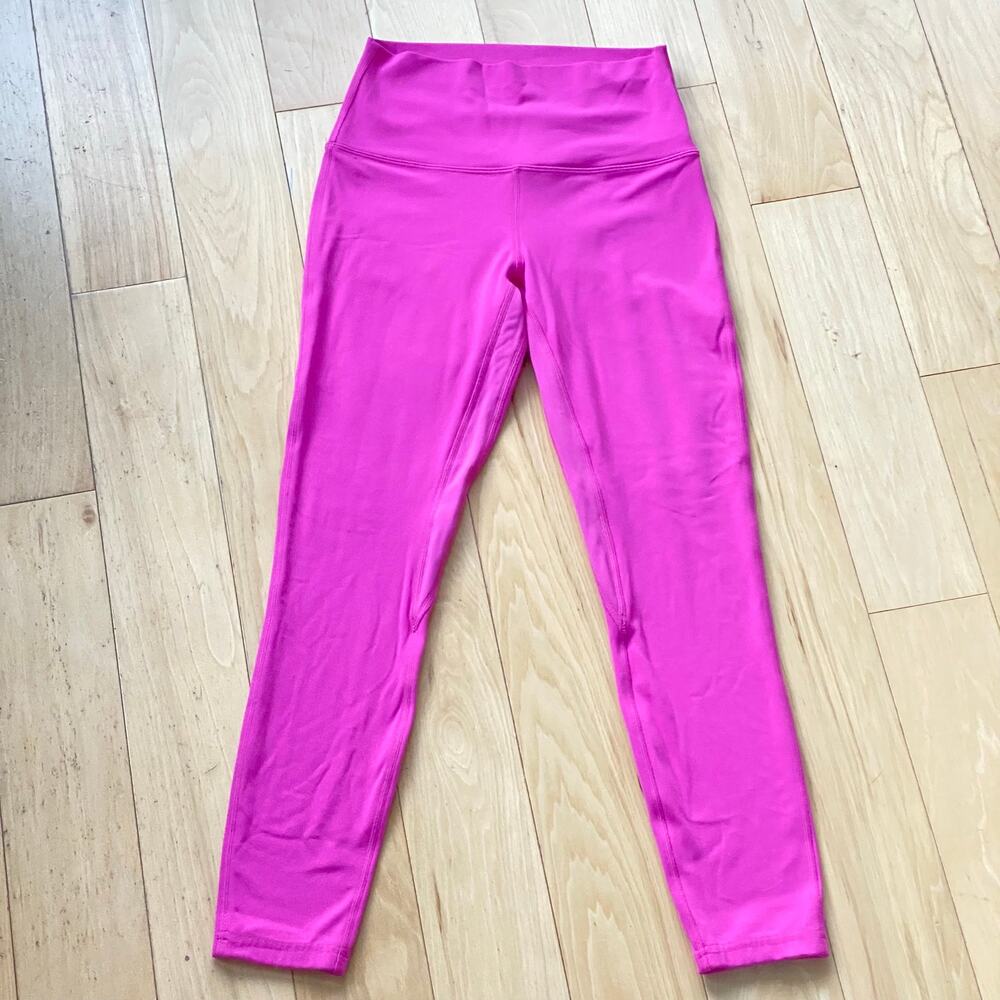 Lululemon Align™ High-Rise Pant 25" Color Passionate Pink Pilates Princess - 6